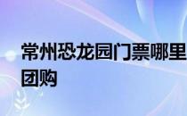 常州恐龙园门票哪里买便宜 常州恐龙园门票团购