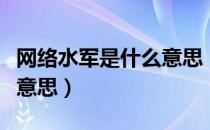 网络水军是什么意思（网络流行语水军是什么意思）