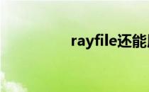 rayfile还能用么 rayfile