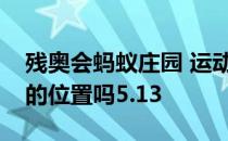 残奥会蚂蚁庄园 运动员用脚的触觉来判断球的位置吗5.13