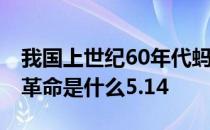 我国上世纪60年代蚂蚁新村 农业第一次绿色革命是什么5.14