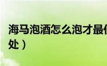 海马泡酒怎么泡才最佳（海马酒喝了有什么好处）