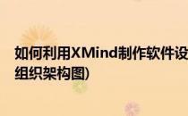 如何利用XMind制作软件设计功能层级图(如何用xmind画组织架构图)