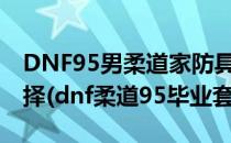 DNF95男柔道家防具哪套好宗师95史诗套选择(dnf柔道95毕业套)