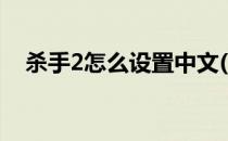 杀手2怎么设置中文(杀手2可以调中文吗)