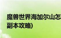 魔兽世界海加尔山怎么去(魔兽世界海加尔山副本攻略)