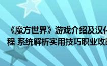 《魔方世界》游戏介绍及汉化版下载（魔方世界 详细攻略教程 系统解析实用技巧职业攻略）