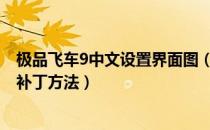 极品飞车9中文设置界面图（[极品飞车9]中文版使用多视角补丁方法）