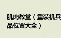 肌肉教堂（重装机兵沙尘之锁 密码及隐藏物品位置大全）