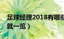 足球经理2018有哪些成就（FM2018中文成就一览）