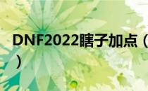 DNF2022瞎子加点（瞎子刷图加点最新2022）