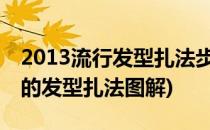 2013流行发型扎法步骤 12图详细图解.(简单的发型扎法图解)