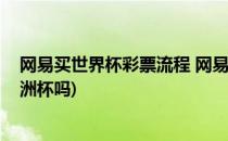 网易买世界杯彩票流程 网易彩票购买流程(网易彩票能买欧洲杯吗)