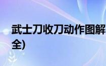 武士刀收刀动作图解(武士刀收刀动作图解大全)