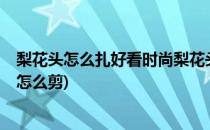 梨花头怎么扎好看时尚梨花头发型编发diy教程(梨花头发型怎么剪)