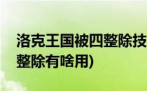 洛克王国被四整除技能石怎么得(洛克王国四整除有啥用)