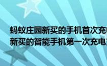 蚂蚁庄园新买的手机首次充电需要充满12小时吗(蚂蚁庄园新买的智能手机第一次充电充多久)