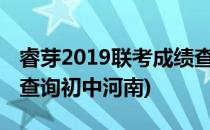 睿芽2019联考成绩查询?(睿芽2019联考成绩查询初中河南)