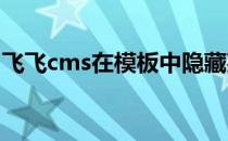 飞飞cms在模板中隐藏某种播放器的播放链接