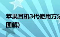 苹果耳机3代使用方法(苹果耳机3代使用方法图解)