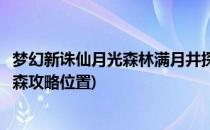 梦幻新诛仙月光森林满月井探灵位置在哪(梦幻诛仙探灵月光森攻略位置)