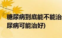 糖尿病到底能不能治愈权威专家肺腑之言(糖尿病可能治好)