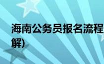 海南公务员报名流程(海南公务员报名流程详解)