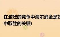 在激烈的竞争中海尔消金是如何脱颖而出的(海尔在市场竞争中取胜的关键)