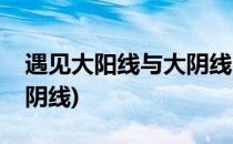 遇见大阳线与大阴线时该如何操作(大阳线小阴线)