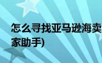 怎么寻找亚马逊海卖助手替代软件(亚马逊卖家助手)