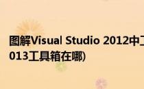 图解Visual Studio 2012中工具栏常用配置(visual studio2013工具箱在哪)