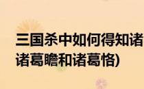 三国杀中如何得知诸葛恪的生平简介(三国杀诸葛瞻和诸葛恪)