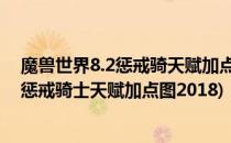 魔兽世界8.2惩戒骑天赋加点推荐 惩戒骑加点攻略(魔兽8.3惩戒骑士天赋加点图2018)