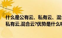 什么是公有云、私有云、混合云优势是什么(什么是公有云,私有云,混合云?优势是什么呢)