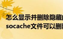 怎么显示并删除隐藏的MSOCache文件夹(msocache文件可以删除吗)