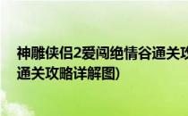 神雕侠侣2爱闯绝情谷通关攻略详解(神雕侠侣2爱闯绝情谷通关攻略详解图)