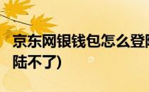 京东网银钱包怎么登陆?(京东网银钱包怎么登陆不了)