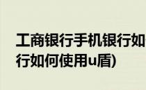 工商银行手机银行如何使用(工商银行手机银行如何使用u盾)