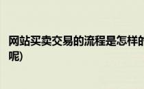 网站买卖交易的流程是怎样的(网站买卖交易的流程是怎样的呢)