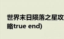 世界末日陨落之星攻略(世界末日陨落之星攻略true end)