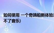 如何使用 一个奇鸽船新体验来QQ变音(一个奇鸽船新体验下不了音乐)