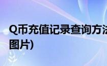 Q币充值记录查询方法(q币充值记录查询方法图片)