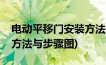 电动平移门安装方法与步骤(电动平移门安装方法与步骤图)