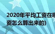 2020年平均工资在哪可以看(2020年平均工资怎么算出来的)