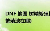 DNF 地图 树精繁殖地 任务攻略(地下城树精繁殖地在哪)