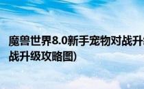 魔兽世界8.0新手宠物对战升级攻略(魔兽世界8.0新手宠物对战升级攻略图)