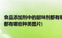 食品添加剂中的甜味剂都有哪些种类(食品添加剂中的甜味剂都有哪些种类图片)