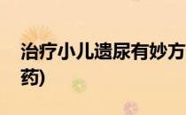 治疗小儿遗尿有妙方(治疗小儿遗尿有妙方的药)