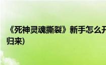 《死神灵魂撕裂》新手怎么开始玩能少走弯路(灵魂撕裂死神归来)