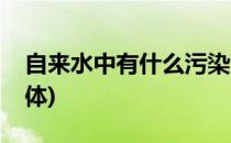 自来水中有什么污染(自来水中有什么污染气体)